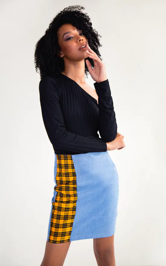 Outlet ๐ฅ Megan Ismay Ltd Black Recycled One Shoulder Top ๐ - Image 2