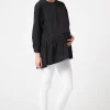 Best Sale ✨ Bergamo Maternity Long Sleeve Top In Black 🌟