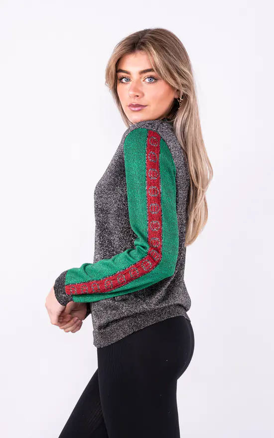 Best reviews of ⌛ Lucy Sparks Black Sparkle Long Sleeve Jumper 👍 - Image 2