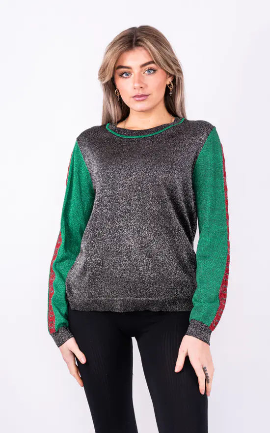 Best reviews of ⌛ Lucy Sparks Black Sparkle Long Sleeve Jumper 👍 - Image 4