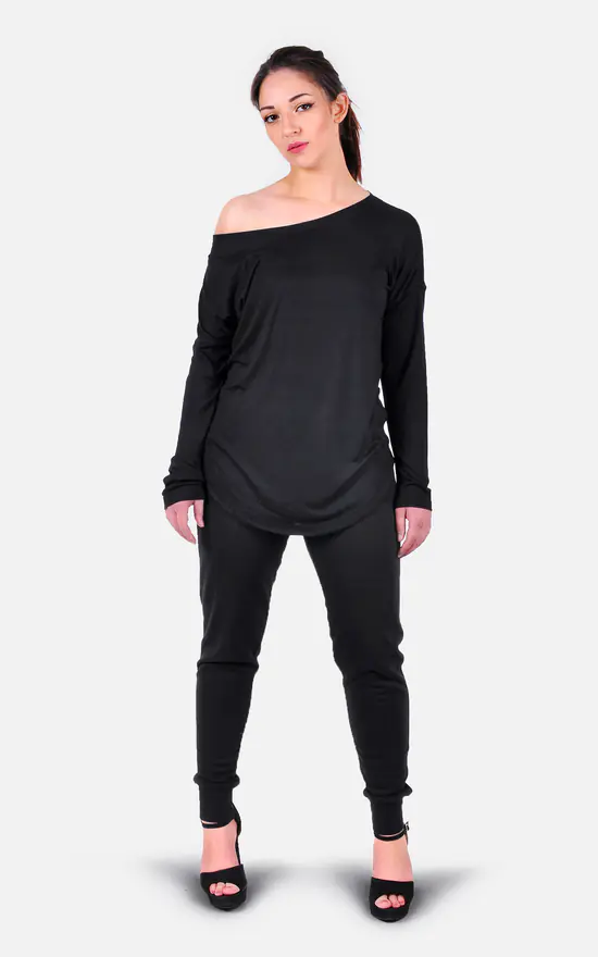 Best deal ๐ฅ The Left Bank Black Wide Neck Off Shoulder Slinky Top ๐งจ - Image 3