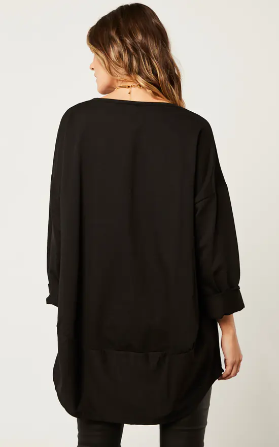 Discount π Blue Vanilla Applique Graphic Heart Sweatshirt π - Image 4