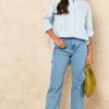 Coupon 🌟 JJXX Relaxed Fit Poplin 👕 Shirt In Light Blue 😉
