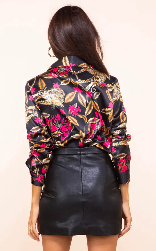 Buy ๐ Dancing Leopard Nevada ๐ Shirt In Leopards In Vines โญ - Image 3