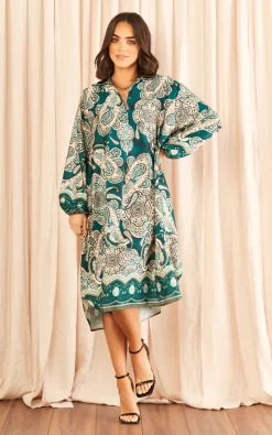 Best Sale 😉 Blue Vanilla Paisley Print 👚 Shirt 💯