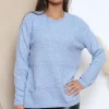 Discount 🛒 Lucy Sparks Blue Sparkle Lurex Jumper With Sequins 😍