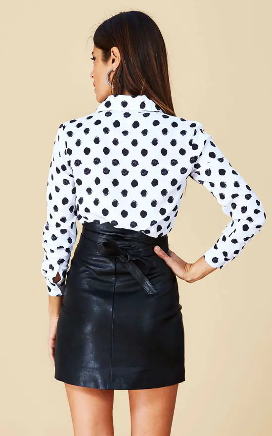 New ๐งจ Dancing Leopard San Diego ๐ Shirt In White Dot ๐ - Image 3