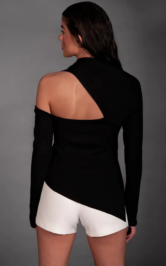 Deals ❤️ JESSICOTURE Asymmetric Slash Jumper ⭐ - Image 2